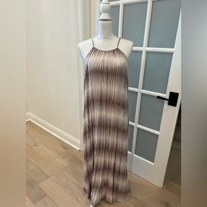 High Neck Maxi Dress